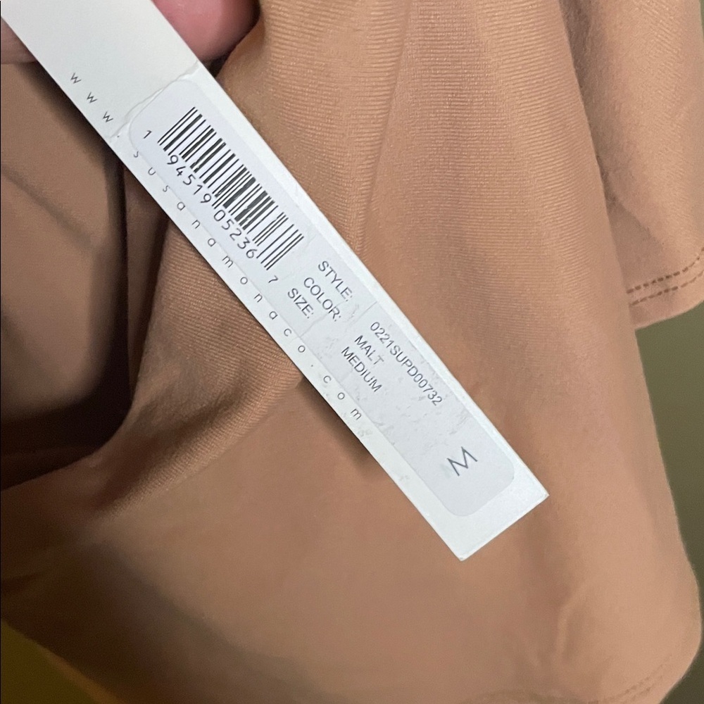 Susana Monaco Strapless Tan Dress - Picture 4 of 5
